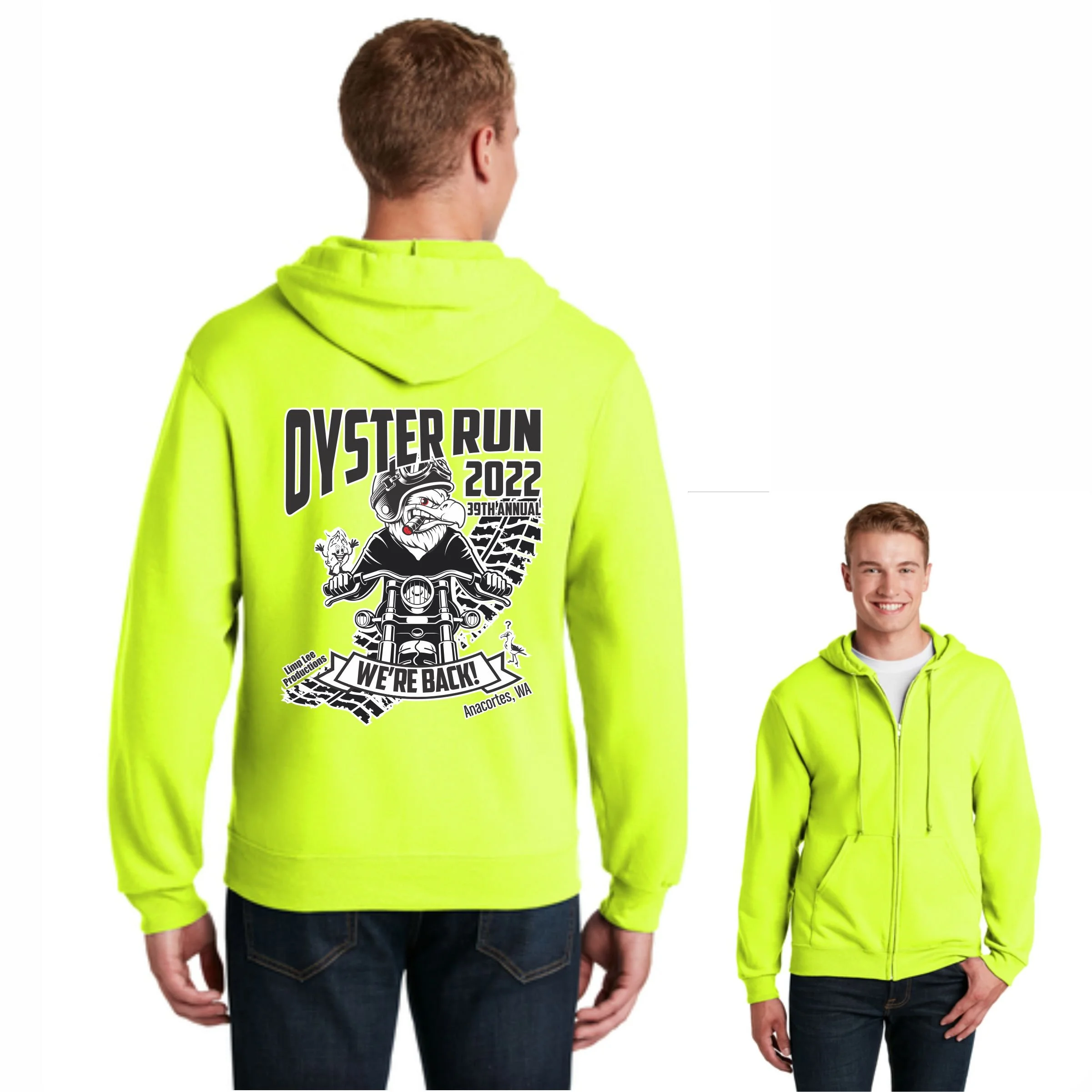 2022 Oyster Run Full Zip Sweatshirt — Hats Off